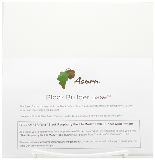 Block Builder Base™ 9” X 9” 24 Bulk Pack