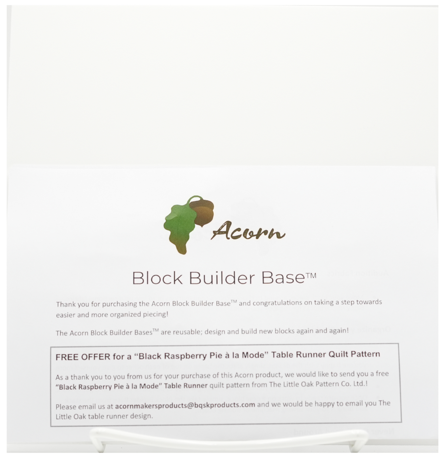 Block Builder Base™ 12” X 12” 24 Paquete a granel