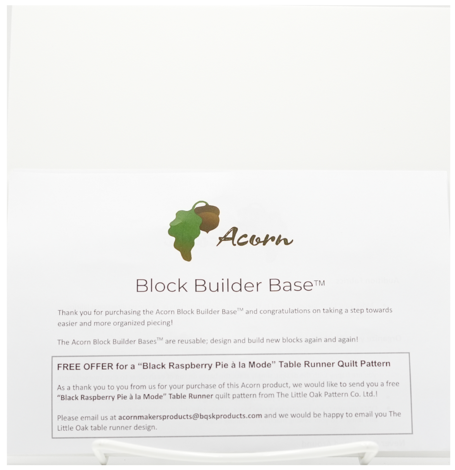 Block Builder Base™ 9” X 9” 24 Bulk Pack