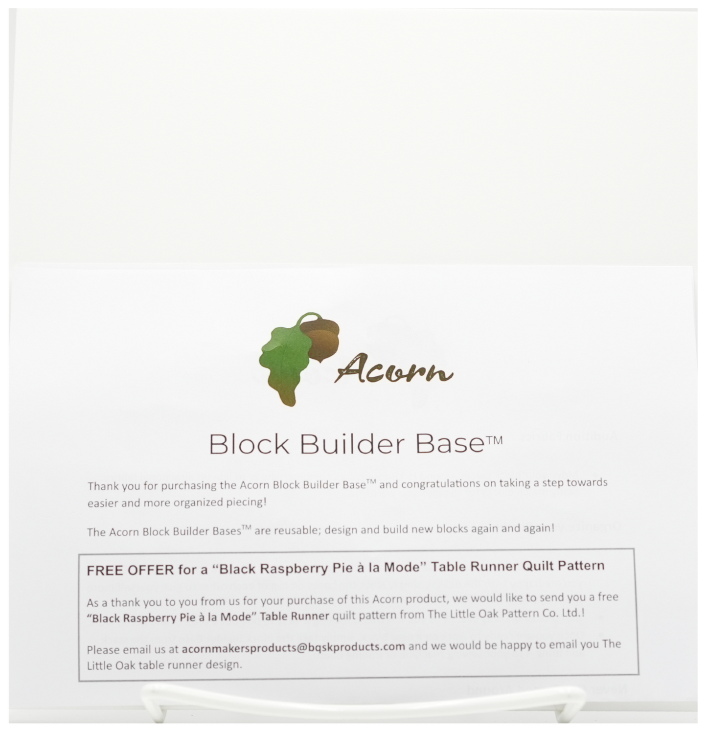 Block Builder Base™ 9” X 9” 4 Pack